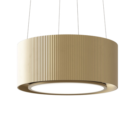 Okap kuchenny wyspowy CIARKO Design Mono Light Gold 80cm - CDW8001Z