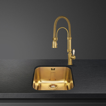 Zlewozmywak ze stali nierdzewnej UM45 - Smeg