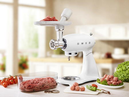 Mikser, jednolity kolor, biały SMF03WHEU - Smeg