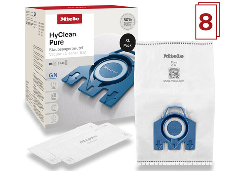Worki do odkurzacza MIELE XL-Pack HyClean 3D Efficiency GN 8 szt.