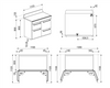 Kuchnia wolnost, 110cm, Victoria, czarny TR4110BL1 - Smeg