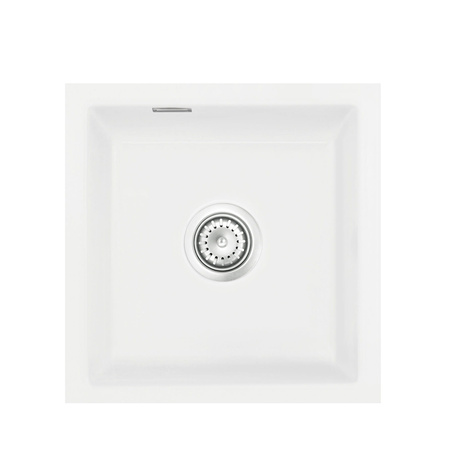 Zlew ceramiczny podblatowy SYSTEMCERAM Mera 40U Polar 13 - 53560113