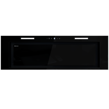 Okap kuchenny podszafkowy GLOBALO MATERI 90.2 BLACK