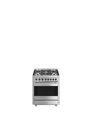 Kuchnia wolnostojąca z płytą gazową SMEG Classica B71GMX2