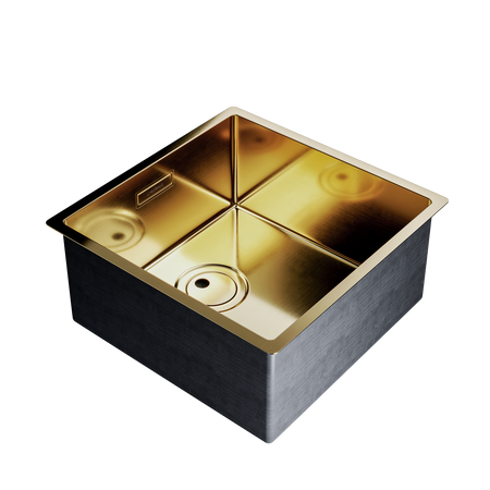 Zlew kuchenny GLOBALO RIWOLO 40.1 GOLD
