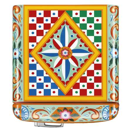 Lodówka chłodziarko zamrażarka wolnostojąca FAB28RDGC6 SMEG Retro Dolce&Gabbana