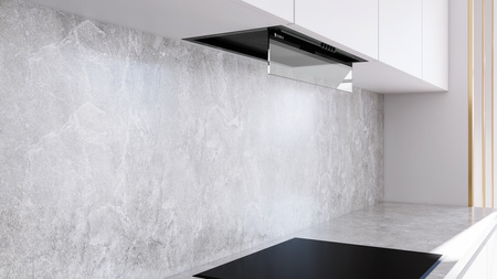 Okap kuchenny podszafkowy GLOBALO DISMO 60.1 BLACK