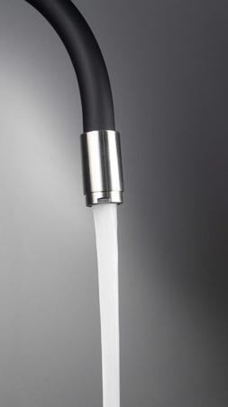 Bateria kuchenna ścienna z giętą wylewką BOC_B800 - Deante