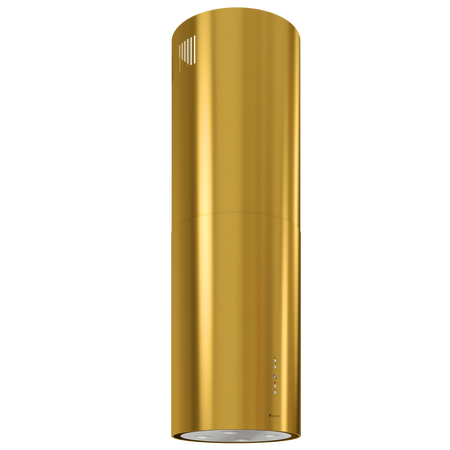 Okap kuchenny wyspowy GLOBALO CYLINDRO ISOLA 39.6 GOLD MAT