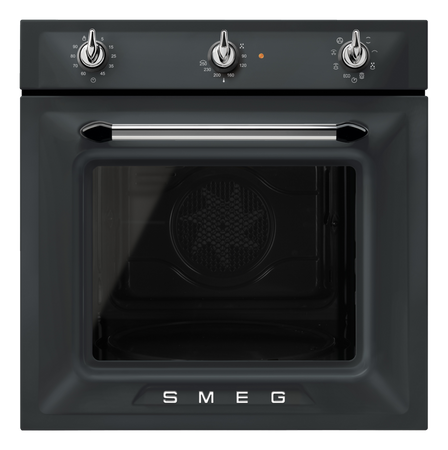 Piekarnik, 60 cm, Victoria, czarny mat SF69M3TNO - Smeg
