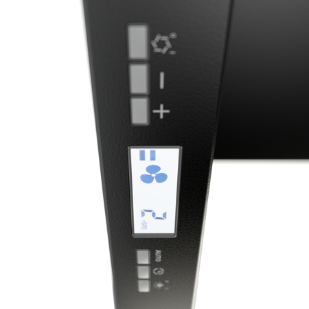 Okap kuchenny wyspowy GLOBALO NOMINA ISOLA 90.4 SENSOR BLACK