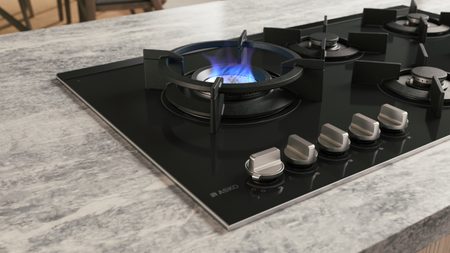 Płyta gazowa pięciopolowa ASKO HG8953BGB1 Wok Fusion Volcano