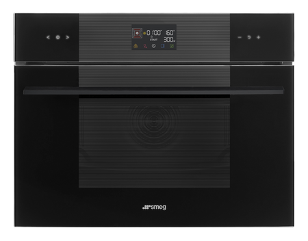 Piekarnik Galileo Micro combi SMEG Linea z funkcją mikrofali czarny SO4102M1B3 - Smeg
