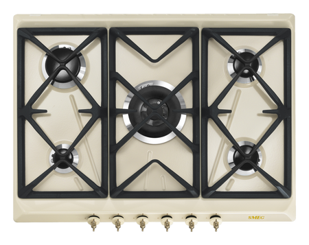 Płyta gazowa, 70 cm, Coloniale SRV876POGH - Smeg