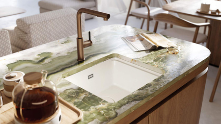 Zlewozmywak granitowy 1-komorowy ZKM_A10A - Deante