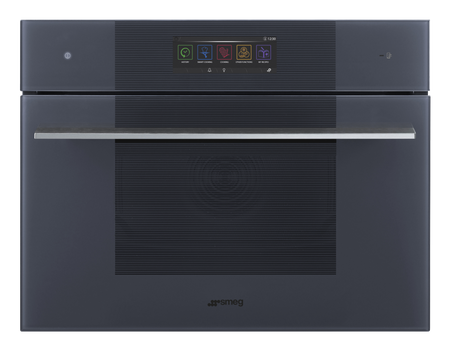 Piekarnik elektryczny z funkcją mikrofali i pary SO4106WAPG - Smeg