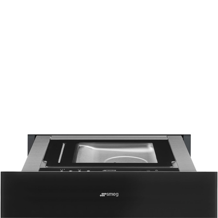 Szuflada do pak. próż., Linea, czarny CPV115B3 - Smeg