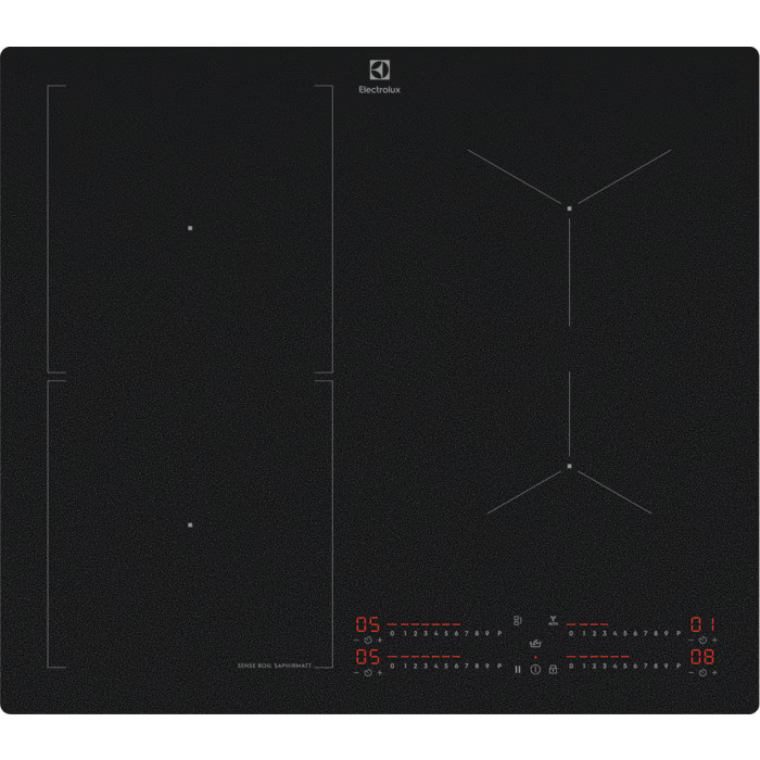 Płyta indukcyjna matowa ELECTROLUX z Sense Fry 60cm SaphirMatt KIS67453IZ