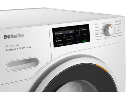 Suszarka z pompą ciepła MIELE TSL683WP EcoSpeed&Steam&9kg - 12448960