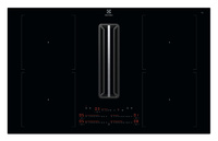 Płyta indukcyjna z wyciągiem ELECTROLUX COMBO 600 Bridge eXtractor 83cm KCC84453CK