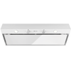 Okap kuchenny podszafkowy GLOBALO FLUXIME 90.1 WHITE + turbina TW 1.2
