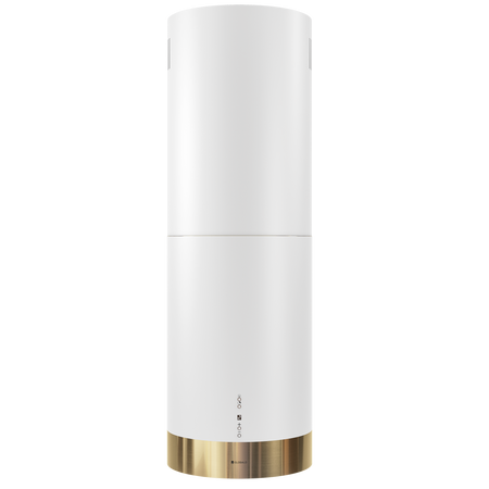 Okap kuchenny wyspowy GLOBALO CYLINDRO ISOLA 39.7 LIGHT GOLD RING