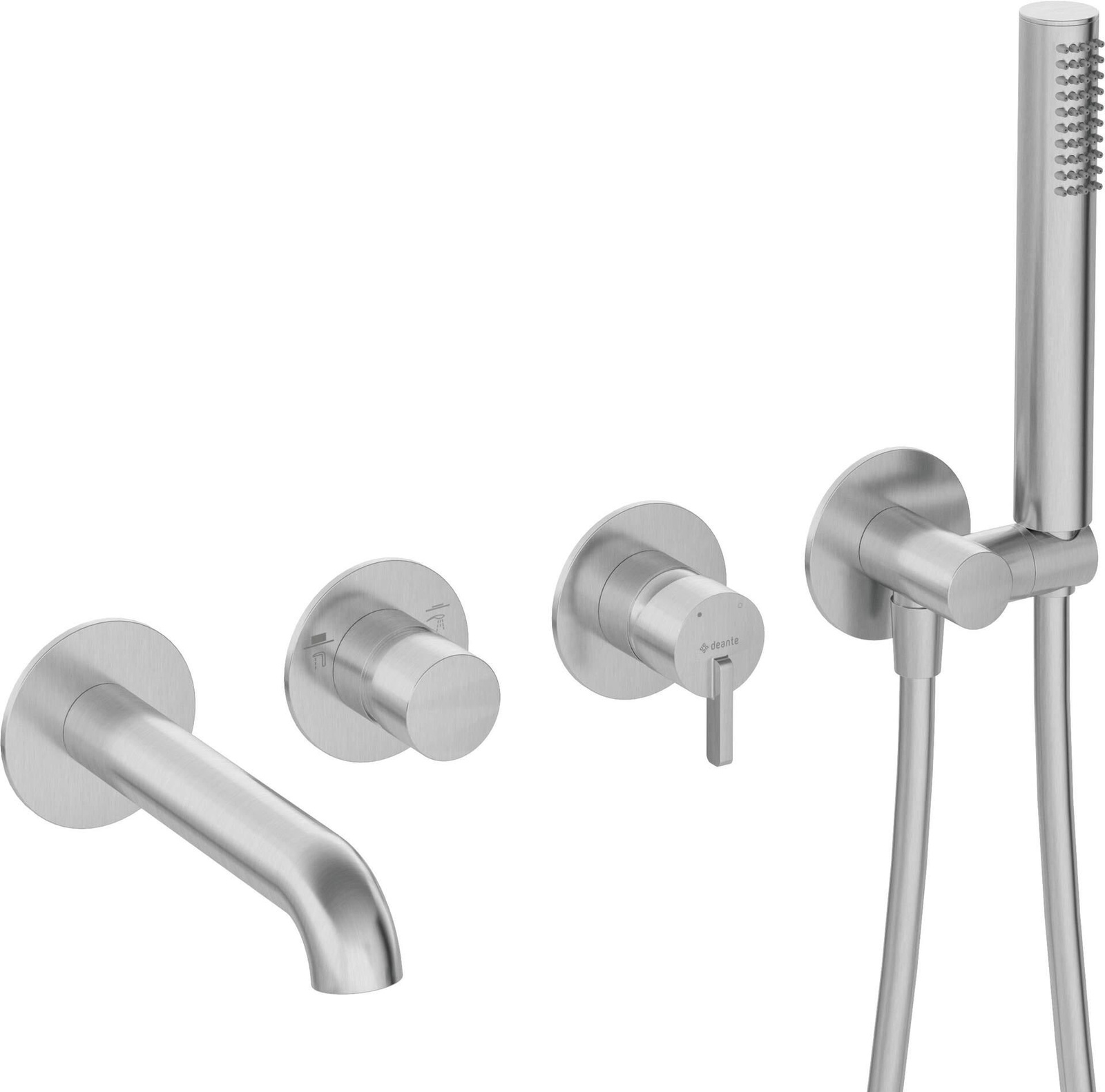 Bateria wannowa 4-otworowa podtynkowa BQS_F18P - Deante