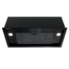 Okap kuchenny podszafkowy GLOBALO ARCEDO 60.1 BLACK