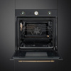 Piekarnik SMEG Cortina antracyt SF67C1AO