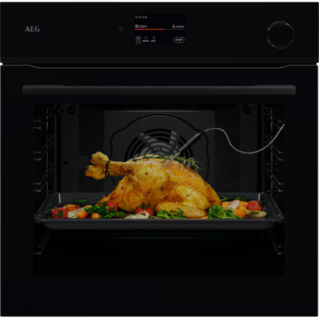 Piekarnik parowy AEG MealAssist 7000 SteamCrisp pyroliza NBR7P731SB