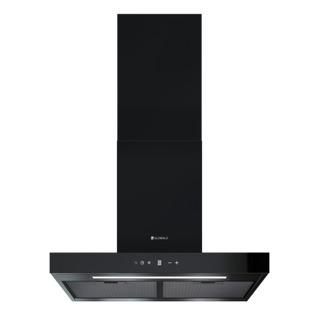 Okap kuchenny przyścienny GLOBALO LONATIO 60.1 BLACK