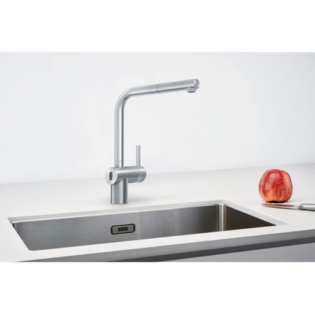 Bateria kuchenna z wyciąganą wylewką FRANKE Atlas Neo Sensor stal szlachetna - 115.0625.523