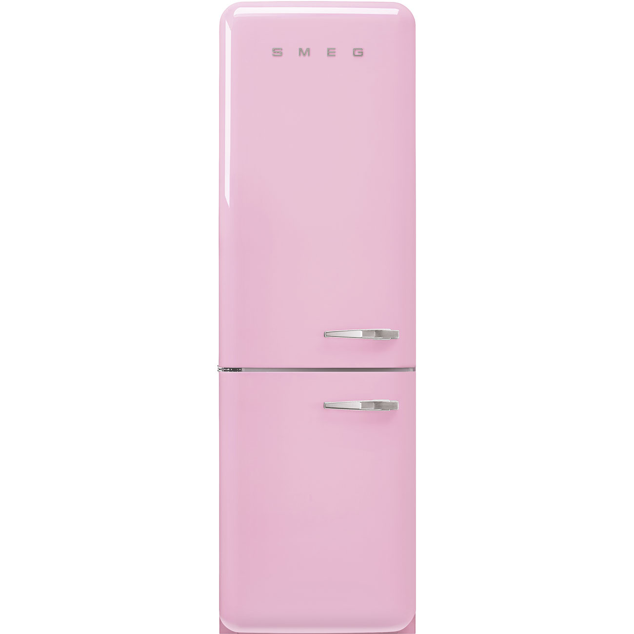 Chłodziarko-zamrażarka, pastelowy róż FAB32LPK6 - Smeg