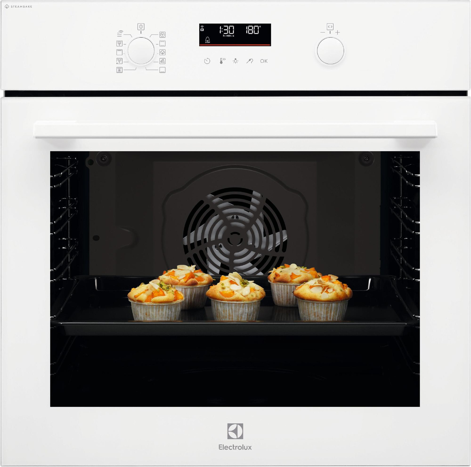 Piekarnik parowy ELECTROLUX SteamBake 600 kataliza EOD6F77WV