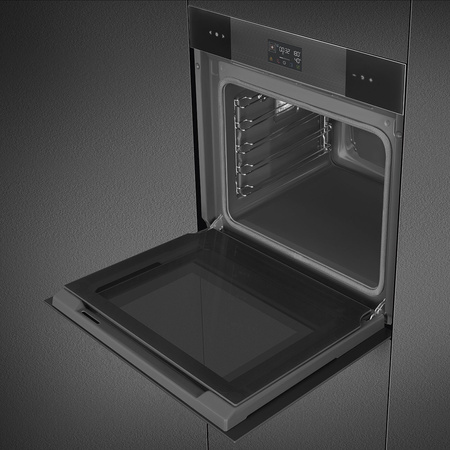 Piekarnik, 60 cm, Linea, czarny SOP6102S2PB3 - Smeg