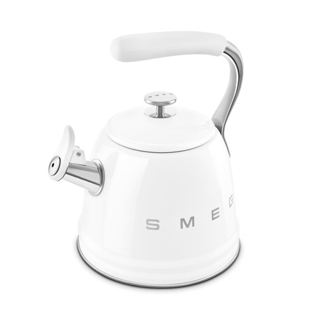 Czajnik z gwizdkiem, biały WKF01WH - SMEG