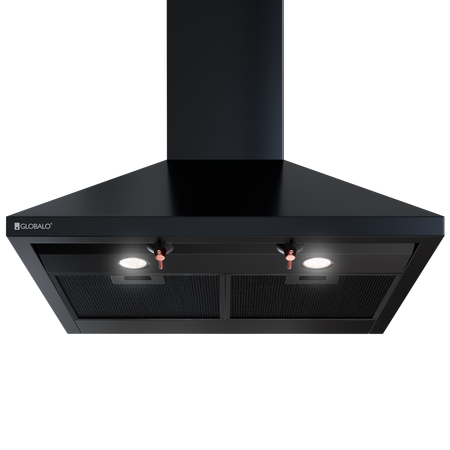 Okap kuchenny przyścienny GLOBALO BERTEZ 60.3 BLACK