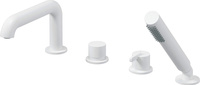 Bateria wannowa 4-otworowa z zestawem prysznicowym BQS_A14M - Deante