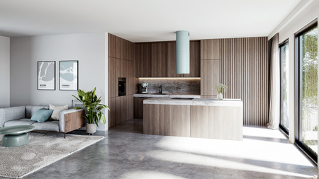 Okap kuchenny wyspowy GLOBALO LOBELIO ISOLA 39.1 MINT