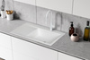 Zlew kuchenny BERG CERAMICZNY GRAZIA BRZ22C11P 1.0 OC 860x510 CZYSTA BIEL CERAMIKA PRAWA KOMORA