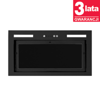 Okap kuchenny podszafkowy CIARKO Design Luno Black 52 - CDZ5201C