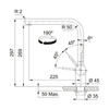 Bateria kuchenna FRANKE Atlas Neo miedziany - 115.0628.204