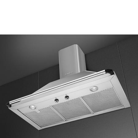 Okap kuchenny, Victoria, 90 cm, inox KTR90XE - Smeg
