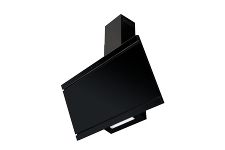 Okap kuchenny przyścienny BERG SPRINGBLACK 90 SKOŚNY CZARNY _ SPROPSKDBK9001 SPRINGBLACK90
