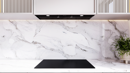 Okap kuchenny podszafkowy GLOBALO FLUXIME 90.1 BLACK + turbina TW 1.2