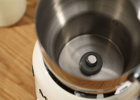 Spieniacz do mleka, kremowy MFF11CREU - Smeg