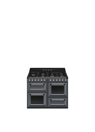 Kuchnia wolnostojąca 110cm Victoria SMEG TR4110GR