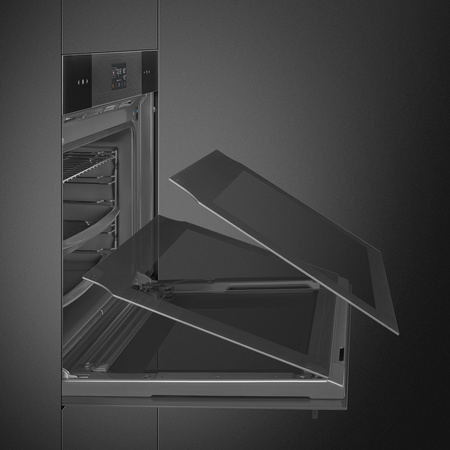 Piekarnik, 60 cm, Linea, czarny SOP6102S2PB3 - Smeg