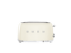 Toster, cztery kromki, kremowy TSF02CREU - Smeg
