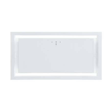 Okap kuchenny podszafkowy CIARKO Design DUO biały 74cm - CDZ7405B